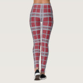 Washington State University Cougar Tartan Leggings (Achterkant)