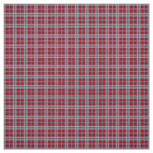 Washington State University Cougar Tartan Stof