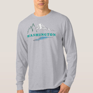 Washington State Verenigde Staten van Amerika T-shirt