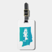 Washington State Wave Gevist Bagagelabel (Voorkant verticaal)