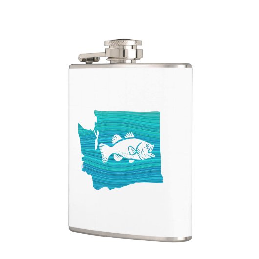 Washington State Wave Gevist Heupfles (Links)