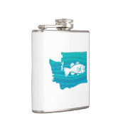 Washington State Wave Gevist Heupfles (Rechts)