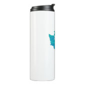 Washington State Wave Gevist Thermosbeker (Gedraaid links)