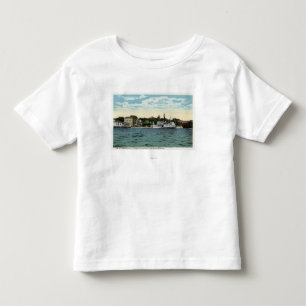 Washington Steamer bij Wolfeboro Wharf Kinder Shirts