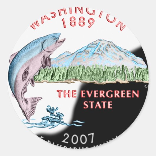 Washington Sticker (Voorkant)