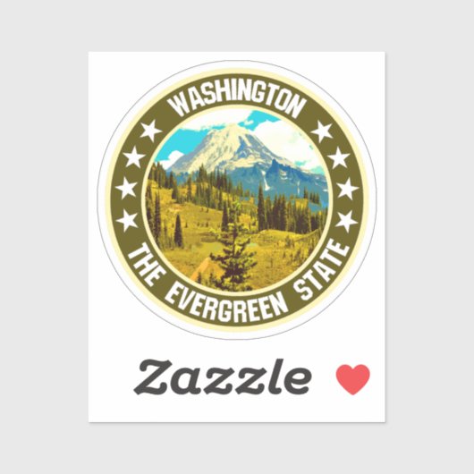 Washington Sticker (Vel)