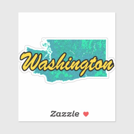 Washington Sticker (Vel)