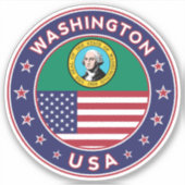 Washington Sticker (Voorkant)