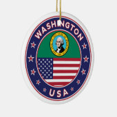 Washington sticker, telefooncel, canvas tas keramisch ornament (Rechts)