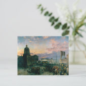 Washington Street, Indianapolis in Dusk door Theod Briefkaart (Staand voorkant)