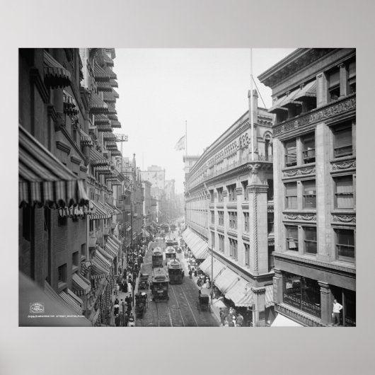 Washington Street Poster (Voorkant)