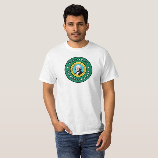 Washington T-shirt (Voorkant volledig)