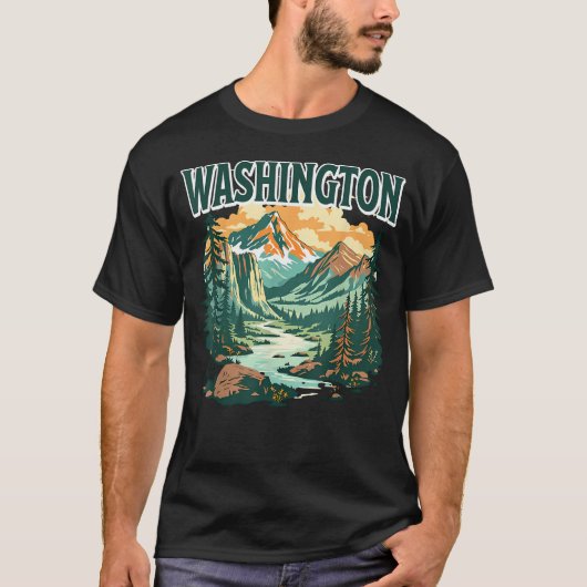 Washington T-shirt (Voorkant)
