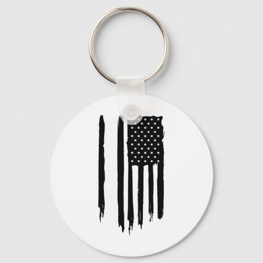 Washington Tacoma Amerikaanse Vlag VS Sleutelhanger (Voorkant)