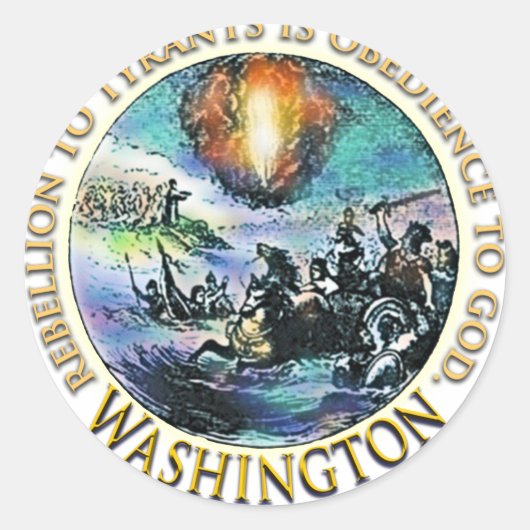 Washington Tea Party Sticker Packs (Voorkant)