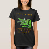 Washington Territory Insect, de Groene Darner Drag T-shirt (Voorkant)
