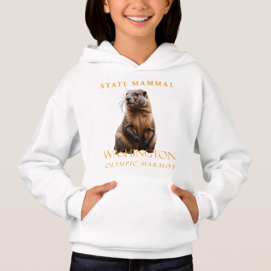 Washington Territory Mammal, de olympische marmot (Voorkant)
