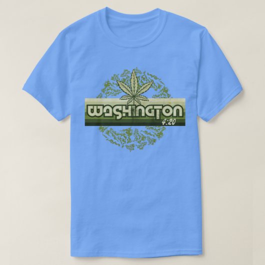 Washington THC Green T-shirt (Design voorkant)