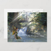 Washington "The Evergreen State" Briefkaart (Voorkant / Achterkant)