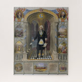 Washington The Mason Legpuzzel (Verticaal)