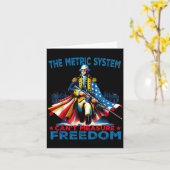 Washington The Metric System Can't Measure Dom Kaart (Gele Bloem)