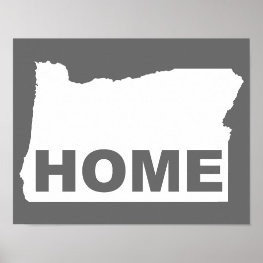Washington Thuis Weg Van Staat Poster Bord (Voorkant)