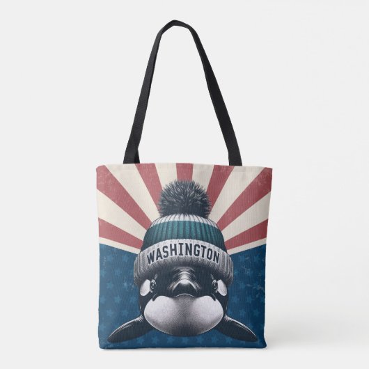 Washington Tote Bag (Achterkant)