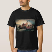 Washington trekt de Delaware over van Emanuel Leut T-shirt (Voorkant)
