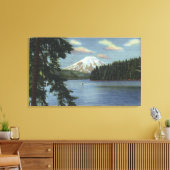 Washington - Uitzicht van Mt. St. Canvas Afdruk (Insitu (Woonkamer))