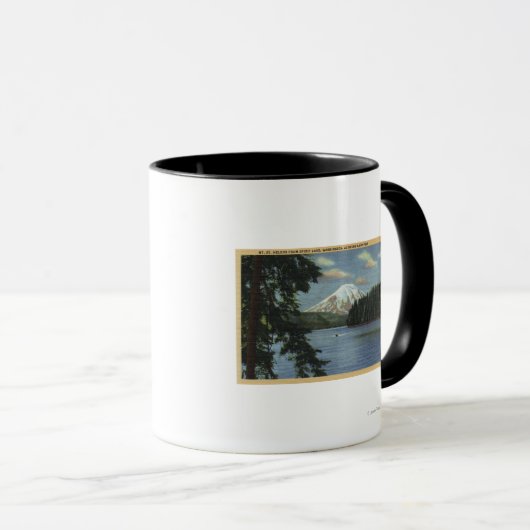 Washington - Uitzicht van Mt. St. Mok (Voorkant rechts)