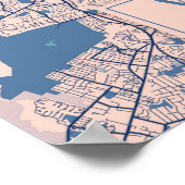 Washington - United States Breezy City Map Poster (Hoek)