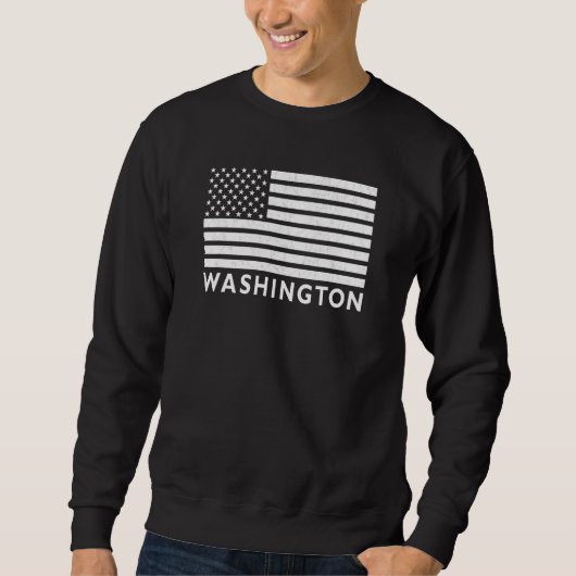Washington USA Flag Washington American Flag US Ho Trui (Voorkant)