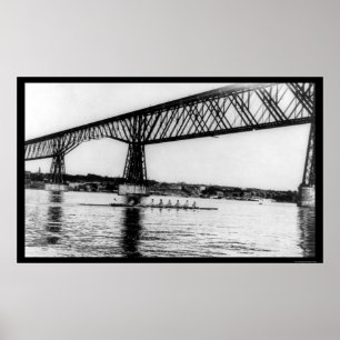 Washington Varsity Rowing Shell 1913 Poster