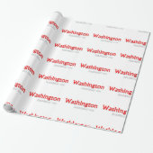 Washington Vast pakpapier (Uitgerold)