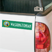 Washington - Verenigde Staten Bumpersticker (Op Truck)