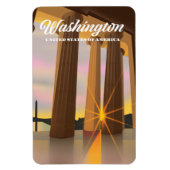 Washington Verenigde Staten van Amerika Magneet (Verticaal)