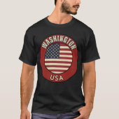 Washington Verenigde Staten van Amerika T-shirt (Voorkant)