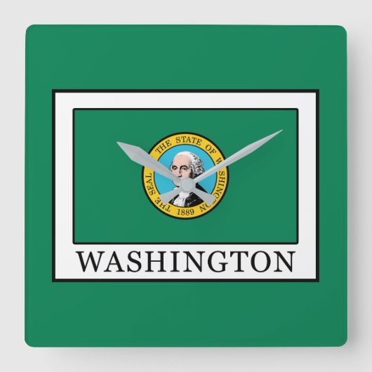 Washington Vierkante Klok (Voorkant)