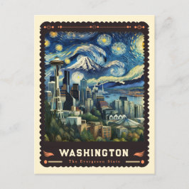Washington | Vincent van Gogh geïnspireerd Briefkaart