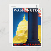 Washington vintage briefkaart (Voorkant / Achterkant)