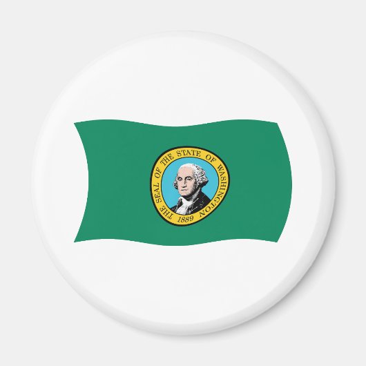 Washington Vlag Magneet (Voorkant)