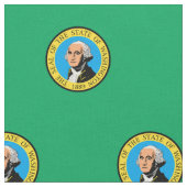 WASHINGTON-vlag Stof (Close Up)