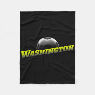 Washington Voetbalfan Ondersteuning Stadion Laat J Fleece Deken
