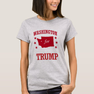 WASHINGTON VOOR DONALD TRUMP T-SHIRT