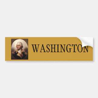 Washington voor President Bumpersticker