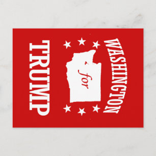WASHINGTON VOOR TRUMP BRIEFKAART