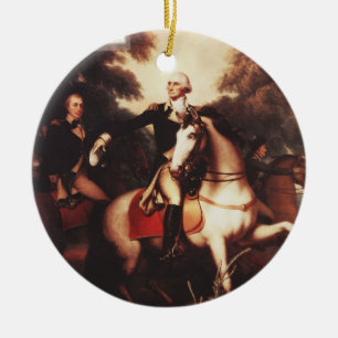 Washington Voor Yorktown door Rembrandt Peale Keramisch Ornament