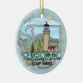 Washington Vuurtoren Ornament (Rechts)