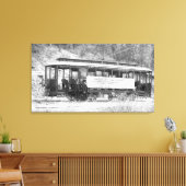 Washington Water Power Co. Trolly Canvas Afdruk (Insitu (Woonkamer))