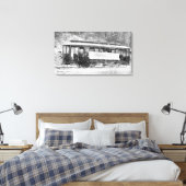 Washington Water Power Co. Trolly Canvas Afdruk (Insitu (Slaapkamer))